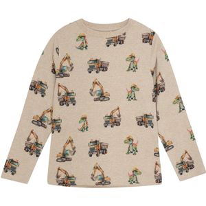 Minymo - Blouse - Beige Melange