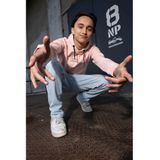 Rellix Hooded Rellix Truien & Vesten Jongens - Sweater - Hoodie - Vest- Lichtroze - Maat 140