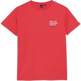 Rellix - T-shirt - Rood - Katoen en Elastaan - Korte Mouwen