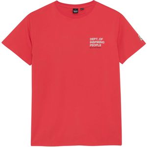Rellix - T-shirt - Rood - Katoen en Elastaan - Korte Mouwen