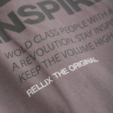 Rellix - T-shirt - Donker Mauve - Katoen met Elastaan