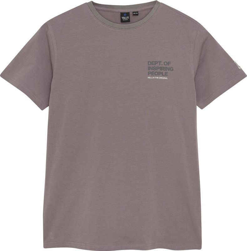 Rellix - T-shirt - Donker Mauve - Katoen met Elastaan