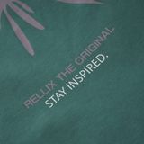 Rellix - T-shirt - Donker Zeegroene - Katoen en Elastaan - Korte Mouwen