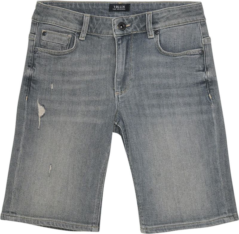 Rellix Denim Short Grey Jeans Jongens - Broek - Grijs - Maat 170