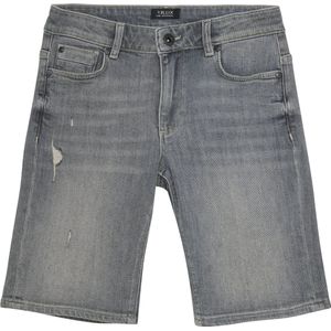 Rellix straight denim short grey denim