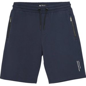 Rellix - Slim Sweatshort - Donkerblauw - Katoen met Elastaan