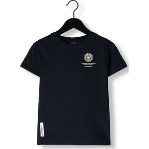 Indian Blue Jeans T-shirt Blauw - Tekst - Ronde Hals