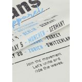 Indian Blue - T-shirt - Licht Blauw - Katoen