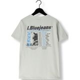 Indian Blue - T-shirt - Licht Blauw - Katoen