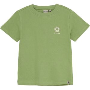 Daily7 - Sweater Le Soleil - Groen - Maat 98