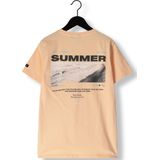 Indian Blue - T-Shirt - Perzik - Katoen