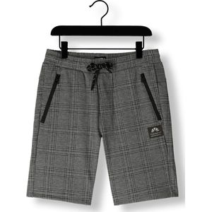 Indian Blue Jeans - Jog Short Check - Donkergrijs - Katoen