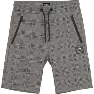 Indian Blue Jeans - Jog Short Check - Donkergrijs - Katoen