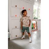 Daily7 T-shirt - Zand - Katoen - Korte Mouwen