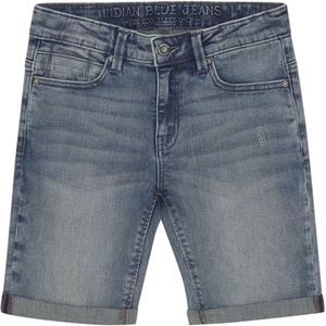 Indian Blue Jeans Zomer jeans short jongens - donker blauw