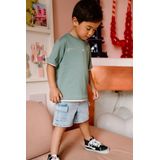 Daily7 Jongens Korte Broek - Medium Denim