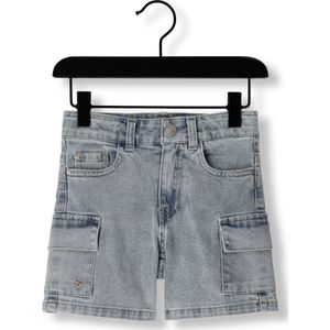 DAILY7 Cargo Denim Short Jeans Jongens - Lichtblauw
