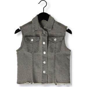 Daily7 meisjes gilet - Grey denim
