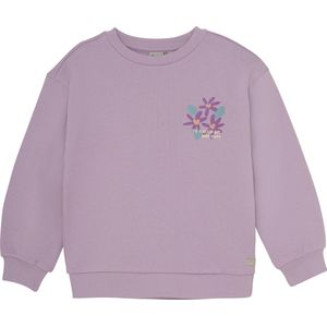 DAILY7 Sweater Flower Backprint Truien & Vesten Meisjes Sweater Hoodie Vest Lichtroze