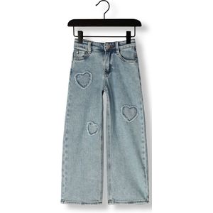 DAILY7 Wide Fit Jeans Meisjes - Blauw - Comfortabele Denimbroek