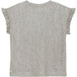 Daily7 Zomer T-shirt Meisjes - Zand - Metallic