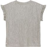 Daily7 Zomer T-shirt Meisjes - Zand - Metallic