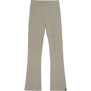 Indian Blue Jeans - Flared Broek - Grijsgroen - Polyester