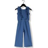 Daily7 - Jumpsuit Ruffle - Blauw
