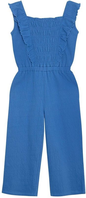 Daily7 - Jumpsuit Ruffle - Blauw