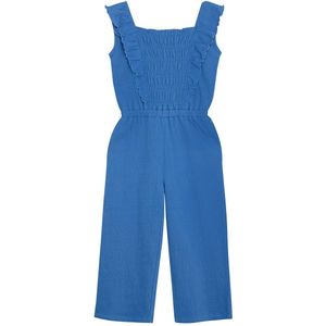 Daily7 - Jumpsuit Ruffle - Blauw