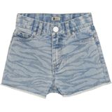 DAILY7 - Denim Short Printed - Broek - Lichtblauw