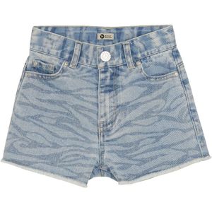 DAILY7 - Denim Short Printed - Broek - Lichtblauw