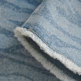 DAILY7 - Denim Short Printed - Broek - Lichtblauw