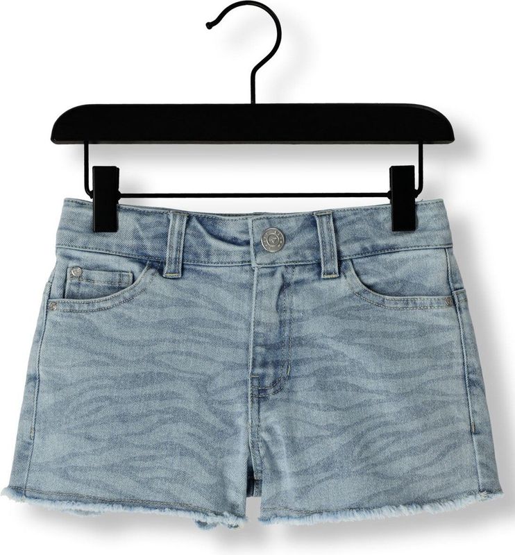 DAILY7 - Denim Short Printed - Broek - Lichtblauw