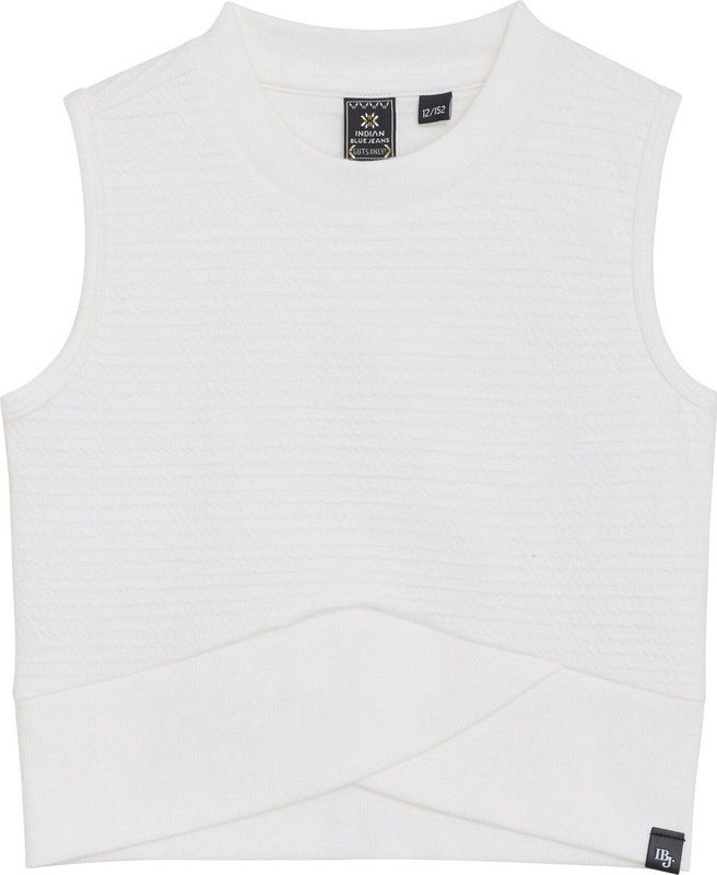 Indian Blue Jeans - Cropped Singlet - Wit - Shirt