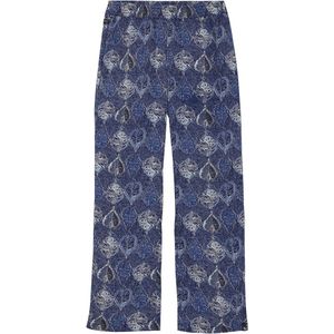 Indian Blue Jeans Zomer broek meisjes - navy blauw - print - wide fit