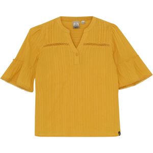 Indian Blue - T-shirt - Geel - Fancy - Zomercollectie