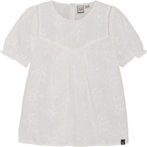Indian Blue Jeans Zomer T-shirt meisjes - wit - embroidery