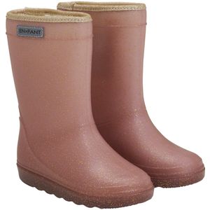 En Fant Thermolaarzen m. Glitter - Rose Taupe - En Fant - 22 - Regenlaarzen