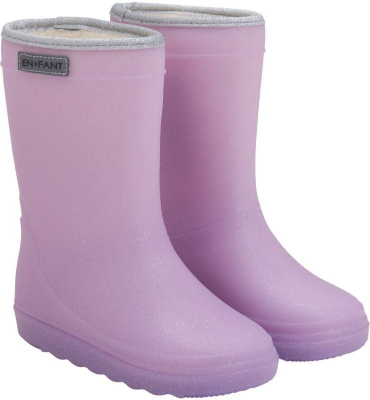 En Fant Thermolaarzen m. Glitter - Lavender - En Fant - 22 - Regenlaarzen