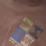 DAILY7 - Oversized Sweater Artwork - Bruin - Hoodie