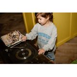 DAILY7 - Oversized Sweater Artwork - Hoodie - Lichtgrijs