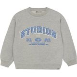 DAILY7 - Oversized Sweater Artwork - Hoodie - Lichtgrijs