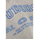 DAILY7 - Oversized Sweater Artwork - Hoodie - Lichtgrijs