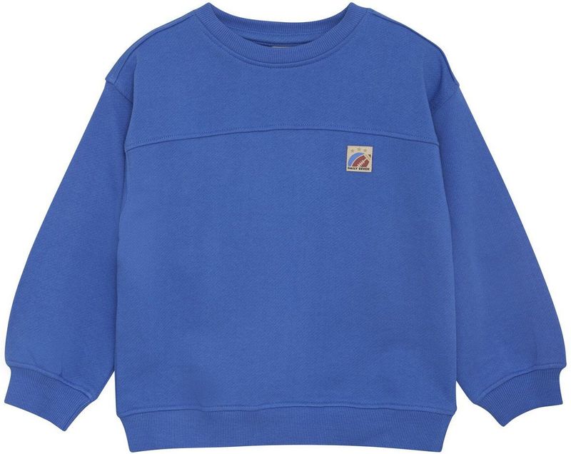 DAILY7 - Oversized Sweater Textprint - Blauw - Hoodie