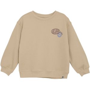 DAILY7 - Oversized Sweater Music - Hoodie - Beige