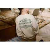 Daily7 - Sweater - Zacht Sweatmateriaal - Lange Mouwen - Ronde Hals