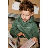 Daily7 - Hoodie - Groen - Met Backprint