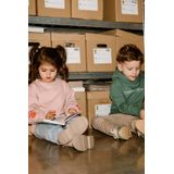 Daily7 - Hoodie - Groen - Met Backprint