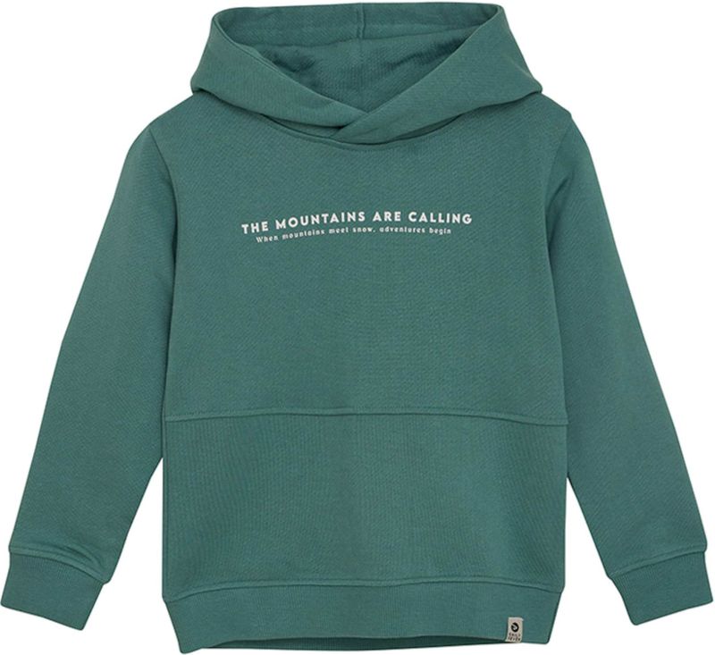 Daily7 - Hoodie - Groen - Met Backprint